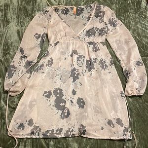 Sheer babydoll party dress. Boutique brand.